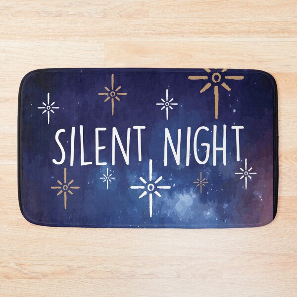 Item preview, Silent Night Christmas Themed designed and sold by IdentiTee Studios.