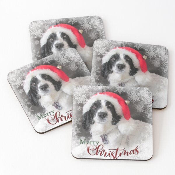 Item preview, lumuart Christmas dog  designed and sold by lumuart.