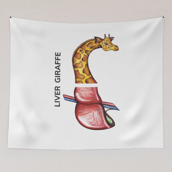 Item preview, LIVER GIRAFFE by FrankenDuo designed and sold by FrankenDuo.