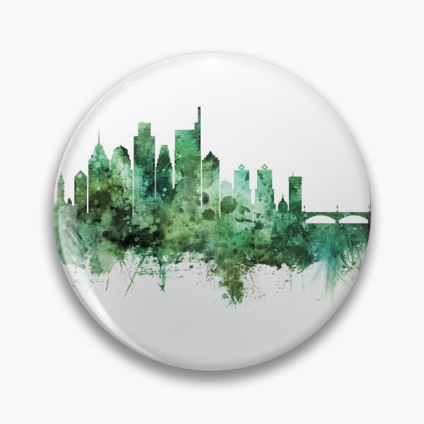 Item preview, Philadelphia Pennsylvania Skyline designed and sold by ArtPrints.
