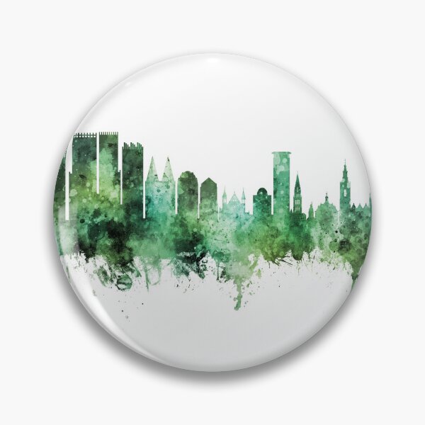 Item preview, The Hague Netherlands Skyline designed and sold by ArtPrints.