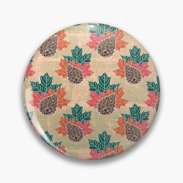 Item preview, Harvest Love Collection: Harvest Love and Pine Cones Pattern designed and sold by CotodiStudio.