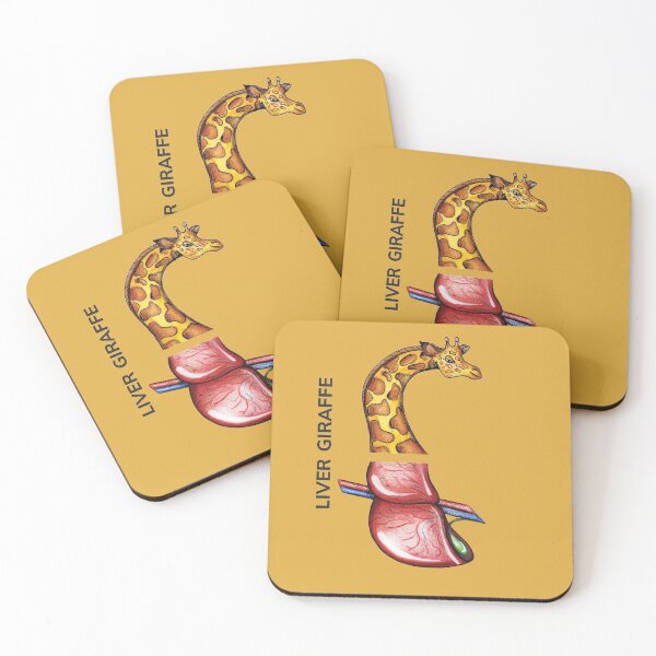 Item preview, LIVER GIRAFFE by FrankenDuo lemoncello yellow designed and sold by FrankenDuo.