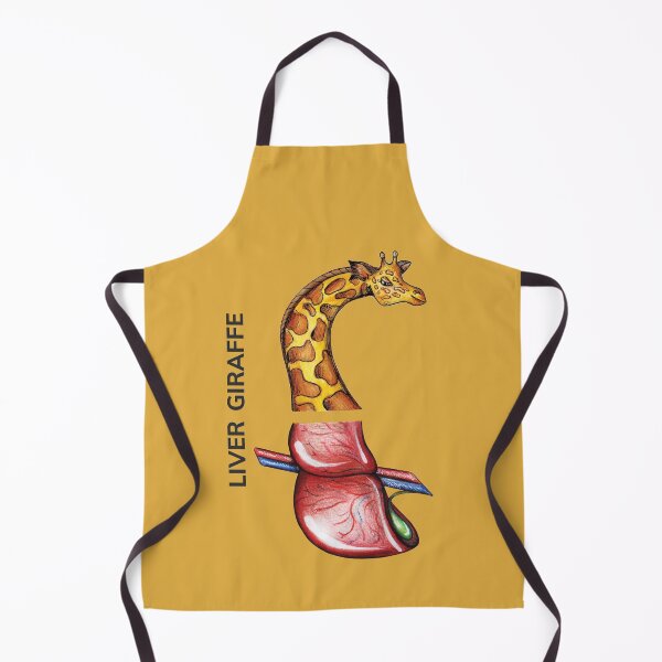Item preview, LIVER GIRAFFE by FrankenDuo lemoncello yellow designed and sold by FrankenDuo.