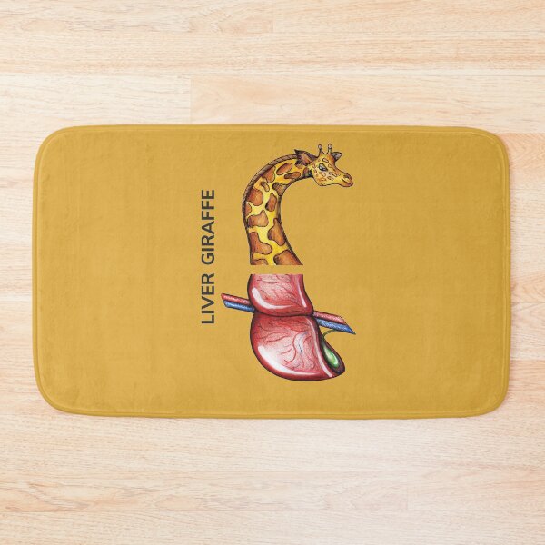 Item preview, LIVER GIRAFFE by FrankenDuo lemoncello yellow designed and sold by FrankenDuo.