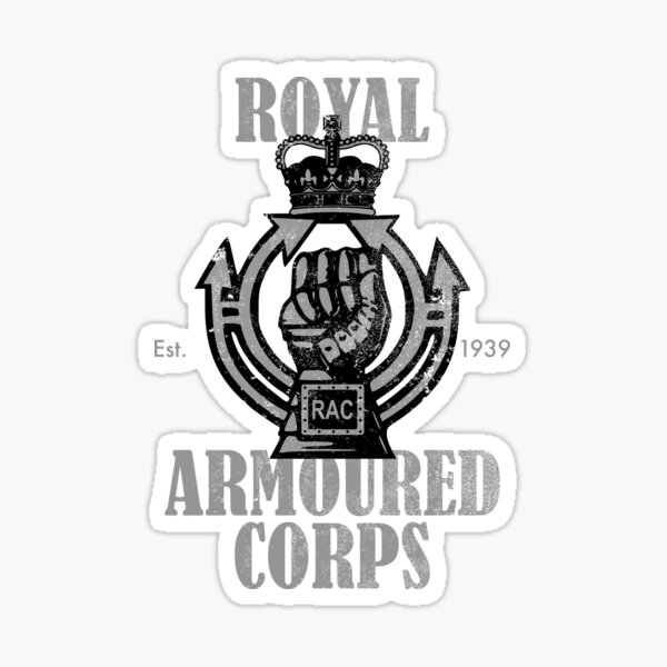 Item preview, Royal Armoured Corps (distressed) designed and sold by StrongVlad.