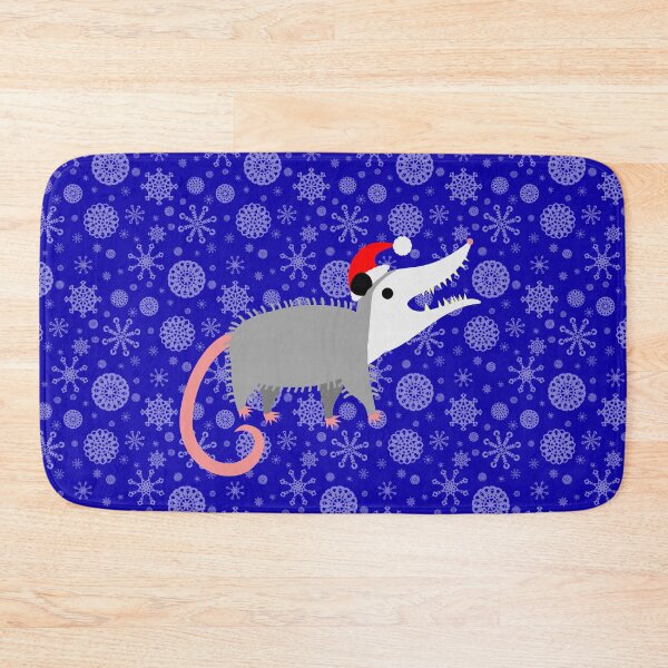 Item preview, Christmas Opossum With Snowflakes designed and sold by dysperdis.