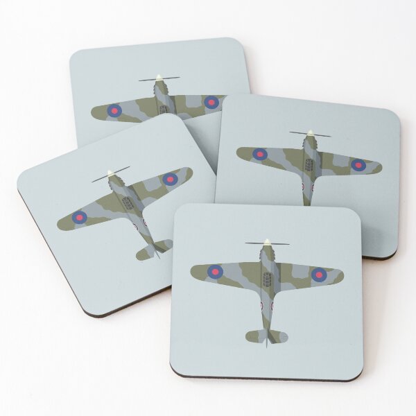 Item preview, Hurricane WWII Fighter Aircraft - Grey designed and sold by VoodooCircus.