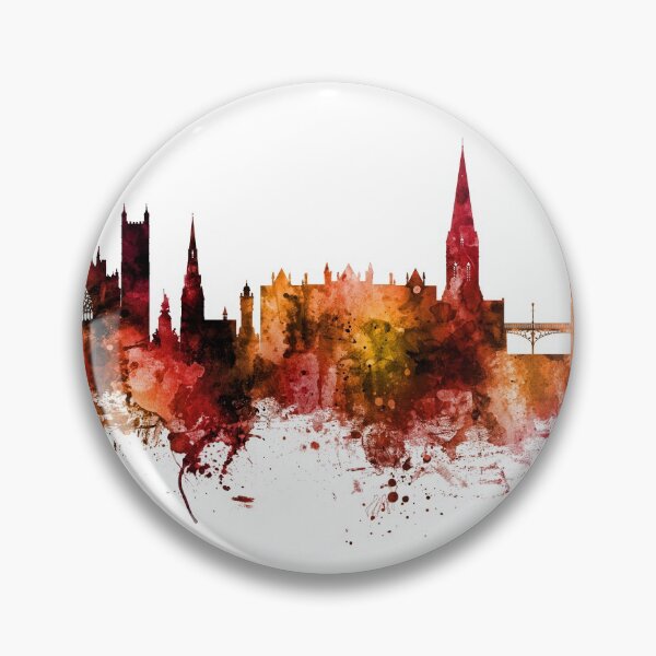 Item preview, Exeter England Skyline designed and sold by ArtPrints.