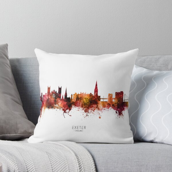 Item preview, Exeter England Skyline designed and sold by ArtPrints.