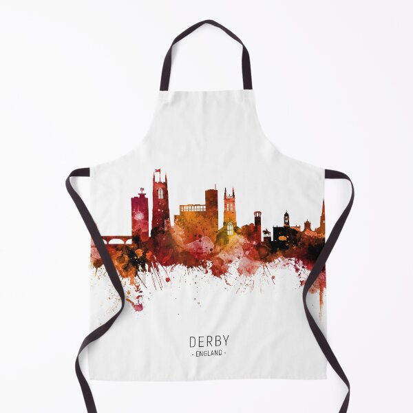 Artikelvorschau, Derby England Skyline entworfen und verkauft von ArtPrints.