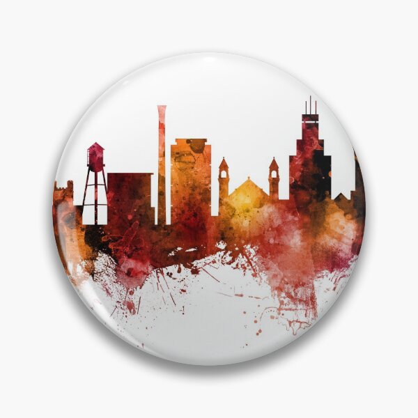 Artikelvorschau, Durham North Carolina Skyline entworfen und verkauft von ArtPrints.