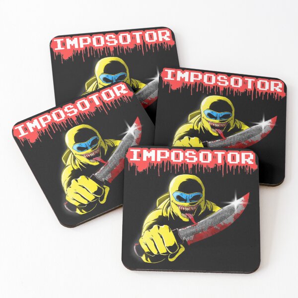 Item preview, Impostor sangriento, Impostor entre nosotros negro designed and sold by Kennedyisaac.