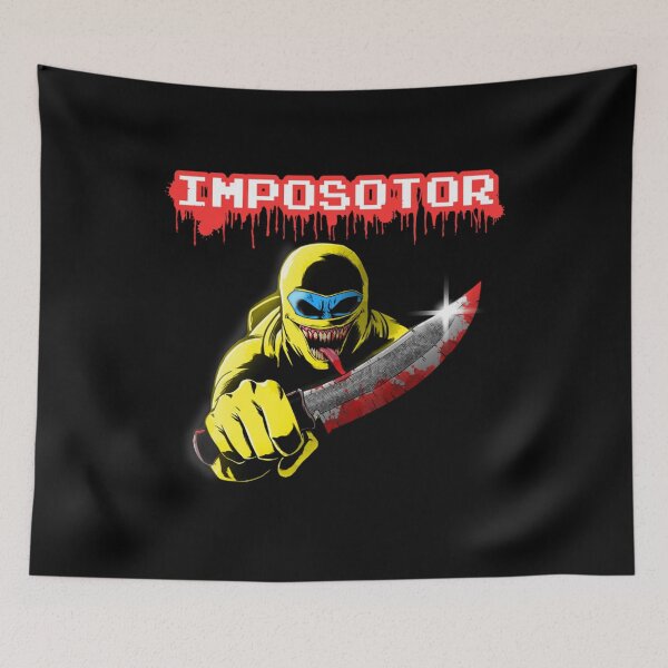 Item preview, Impostor sangriento, Impostor entre nosotros negro designed and sold by Kennedyisaac.