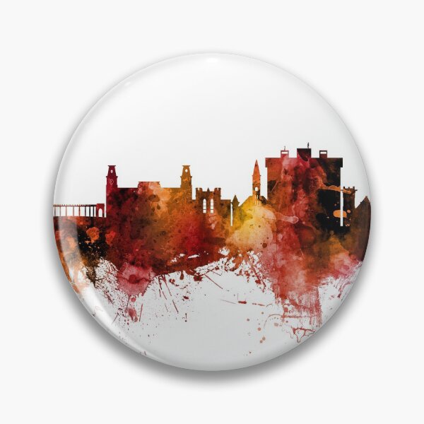 Item preview, Fayetteville Arkansas Skyline designed and sold by ArtPrints.
