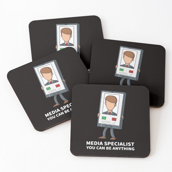 Item preview, Media specialist You can be anything designed and sold by PunchText designs.