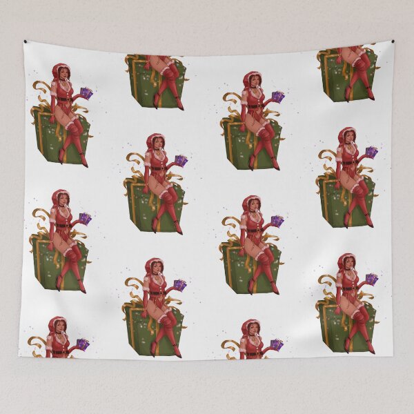 Item preview, Santa pinup designed and sold by hoshimem.