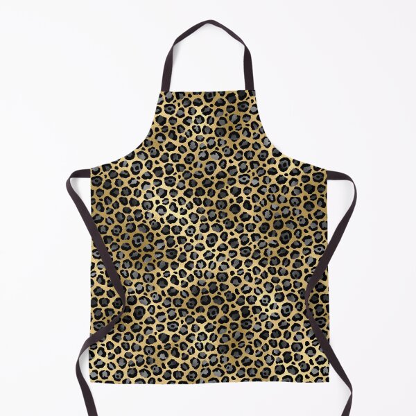 Item preview, Gold Leopard Lover Print Pattern designed and sold by UniQueensShop.