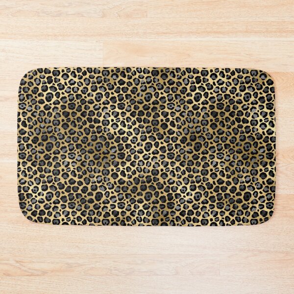 Item preview, Gold Leopard Lover Print Pattern designed and sold by UniQueensShop.