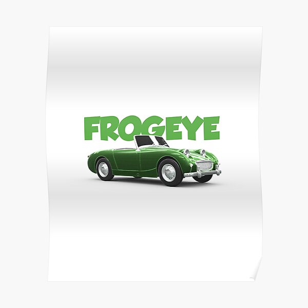 Frogeye Sprite Poster For Sale By Conway92 Redbubble