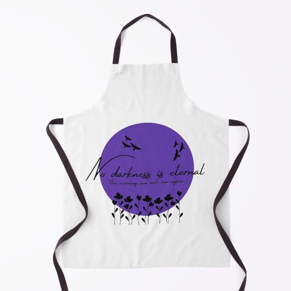 Item preview, No darkness is eternal - Spring day (black text) designed and sold by AlexiaArts.