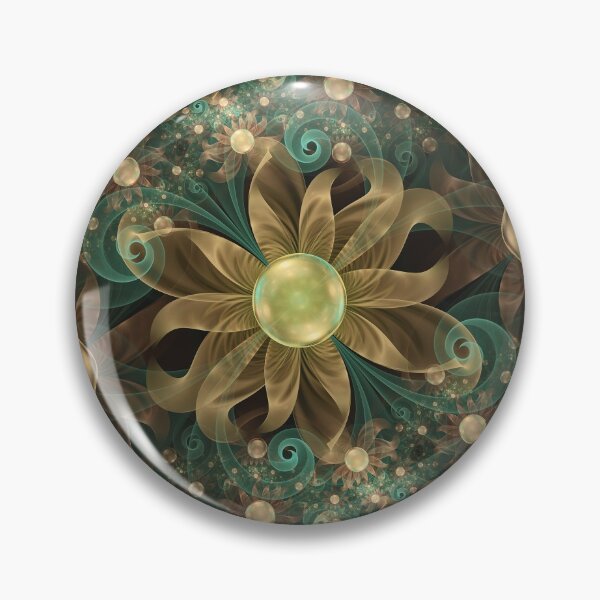 Item preview, Shining Gems Blooming as Bronze and Copper Flowers designed and sold by San Jaya Prime.