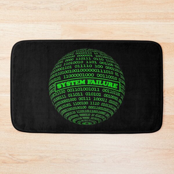 Item preview, Cyber security - Hacker - Binary Earth - Matrix System Failure  designed and sold by clubtee.
