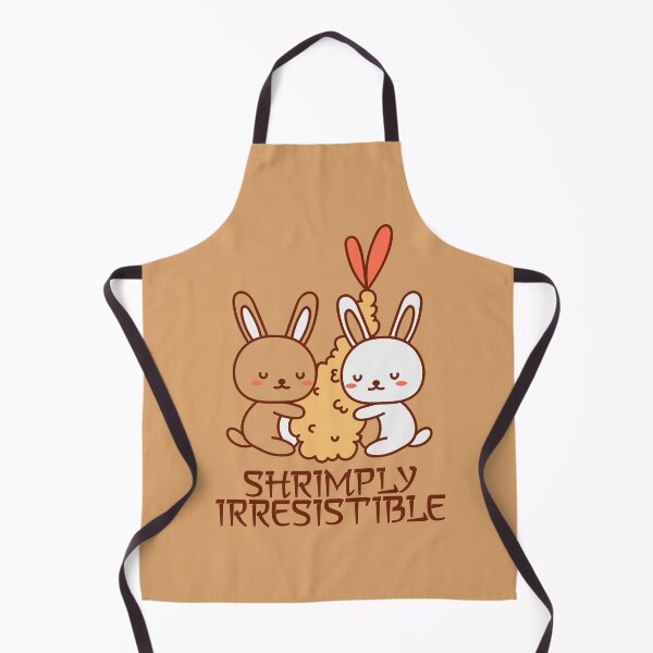Item preview, Shrimply Irresistible Kawaii Rabbit designed and sold by KawaiiPark.