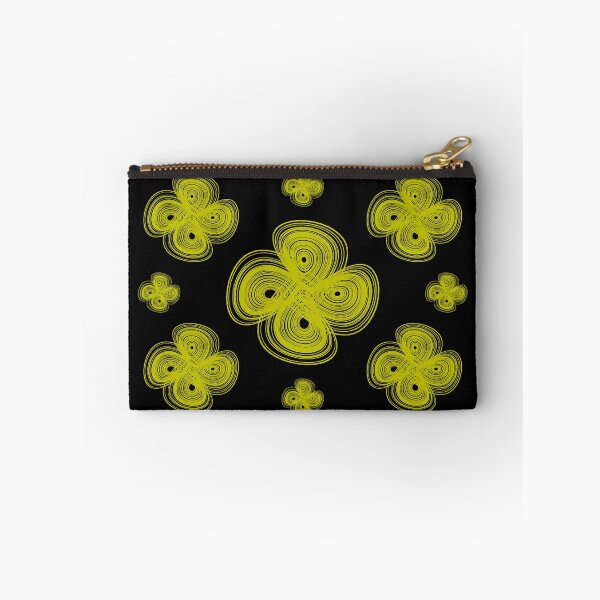 Item preview, Many double chaotic strange attractor design pattern - gold designed and sold by rahilvalani.