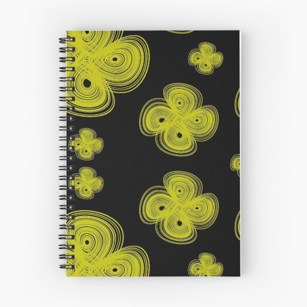 Item preview, Many double chaotic strange attractor design pattern - gold designed and sold by rahilvalani.