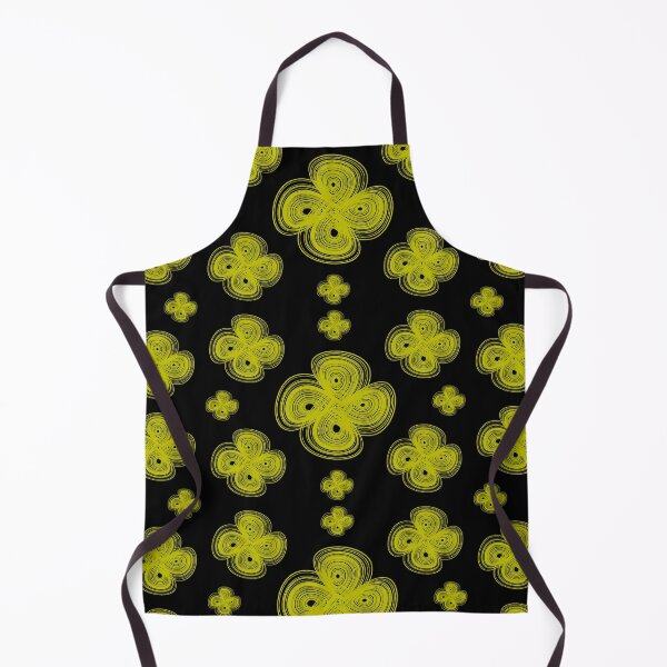 Item preview, Many double chaotic strange attractor design pattern - gold designed and sold by rahilvalani.