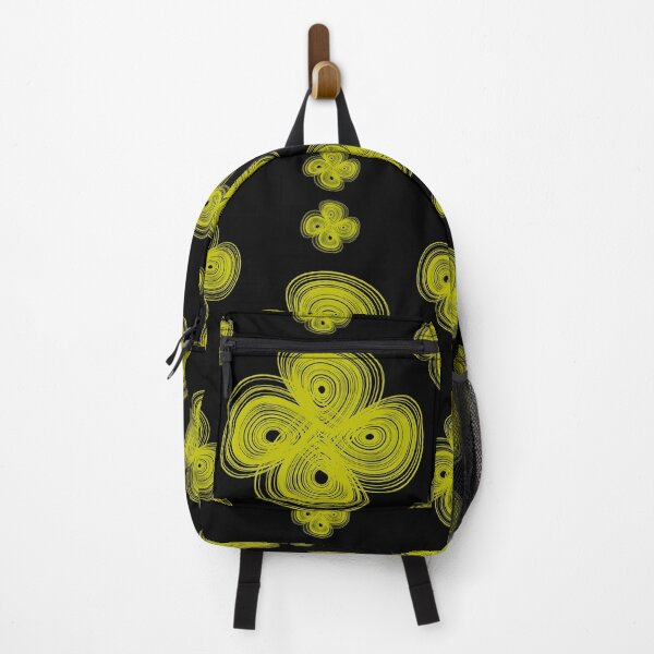 Item preview, Many double chaotic strange attractor design pattern - gold designed and sold by rahilvalani.