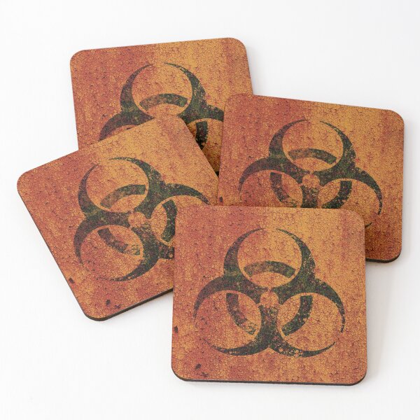 Item preview, Rusted Biohazard Symbol designed and sold by staticnoise.