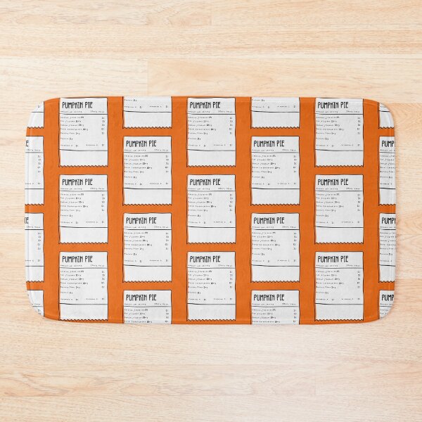 Item preview, Pumpkin Pie Nutrition Facts - trendy thanksgiving gift - cartoon design designed and sold by nananinanana.