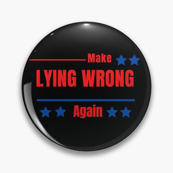 Item preview, Make Lying Wrong Again designed and sold by The Full Cart.