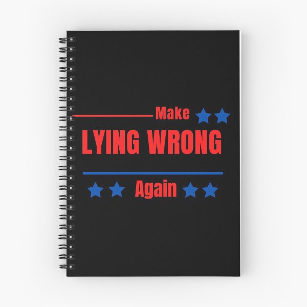 Item preview, Make Lying Wrong Again designed and sold by The Full Cart.