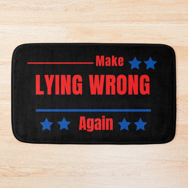 Item preview, Make Lying Wrong Again designed and sold by The Full Cart.