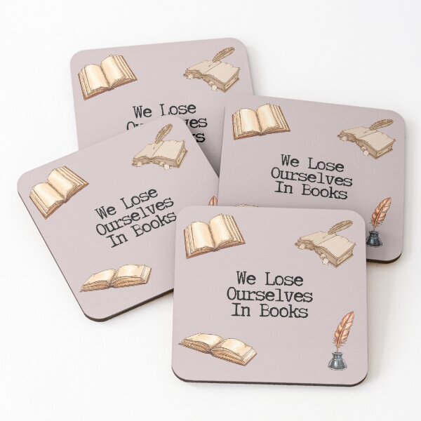 Item preview, We Lose Ourselves In Books Sticker Pack designed and sold by happinestSHOP.