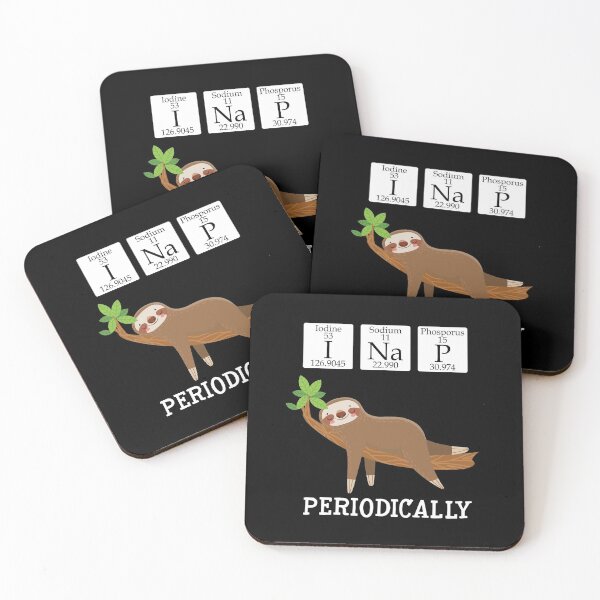 Item preview, I Nap Periodically - Programming Chemistry Pun Meme designed and sold by styleofpop.