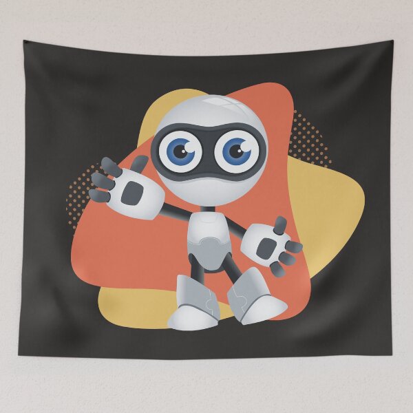 Item preview, Little robot android cyborg robotics future designed and sold by blikonie.