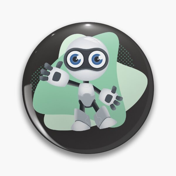 Item preview, Little robot android cyborg robotics future designed and sold by blikonie.
