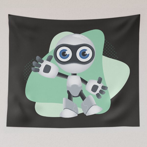 Item preview, Little robot android cyborg robotics future designed and sold by blikonie.
