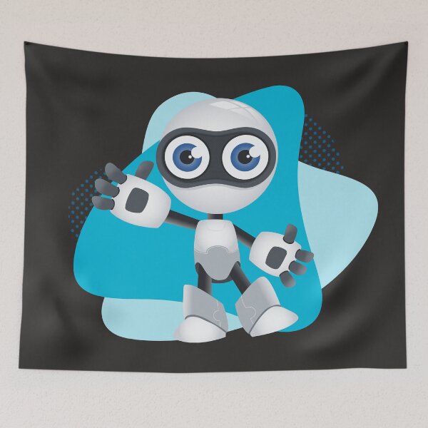 Item preview, Little robot android cyborg robotics future designed and sold by blikonie.