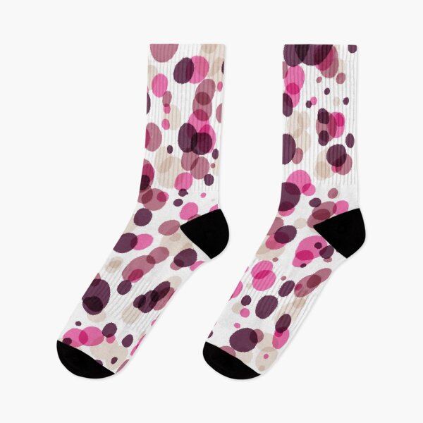 Item preview, Vintage dots pink designed and sold by Theinkandbottle.