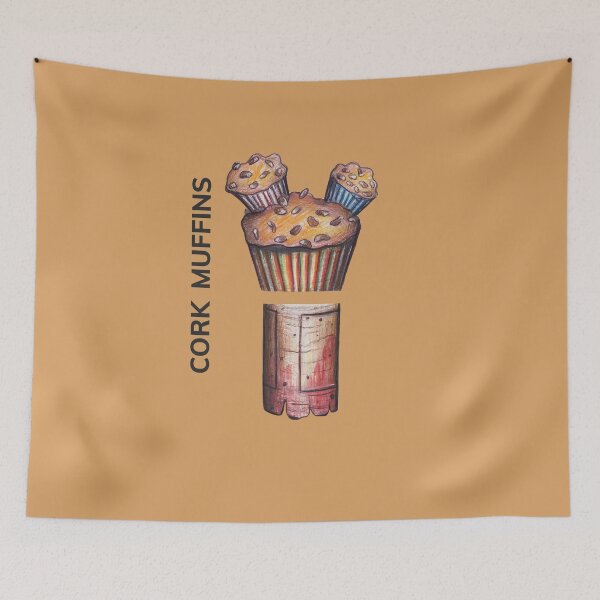 Item preview, CORK MUFFINS by FrankenDuo fawn melon designed and sold by FrankenDuo.