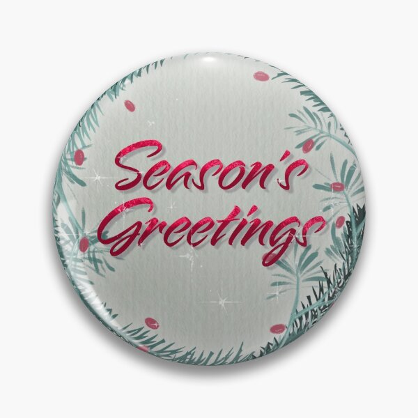 Item preview, Season's Greetings Wreath designed and sold by DesignShed.