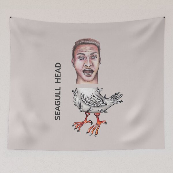 Item preview, SEAGULL HEAD by FrankenDuo urbane whiteout designed and sold by FrankenDuo.