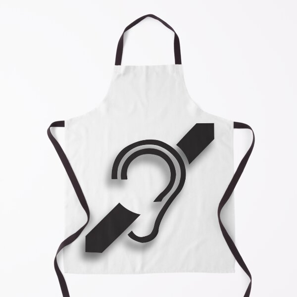 Item preview, Hearing Impaired Emblem designed and sold by Chaotic Neutral.