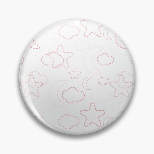 Item preview, Red Nursery Stars Moon Clouds Pattern designed and sold by everything4eva.