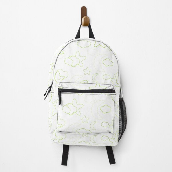 Item preview, Lime Green Nursery Stars Moon Clouds Pattern designed and sold by everything4eva.